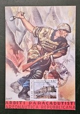 Fdc cartolina arditi usato  Italia