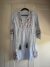 Zara blue striped for sale  LONDON