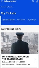 Chemical romance metflife for sale  East Rutherford