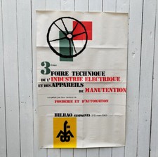 Affiche originale foire d'occasion  Theix