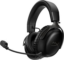 Fone de Ouvido para Jogos Sem Fio HyperX Cloud III para PC, PS5, PS4, DTS - Preto comprar usado  Enviando para Brazil