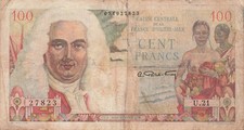 África Ecuatorial Francesa 100 Francos 1947 segunda mano  Embacar hacia Mexico