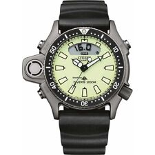RELÓGIO DE MERGULHO CITIZEN PROMASTER JP2007-17W AQUALAND 44MM MOSTRADOR VERDE 200M - NOVO comprar usado  Enviando para Brazil