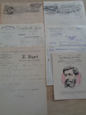 Documents arras factures d'occasion  Vesoul