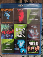 MIRAMAX HORROR BLURAY HALLOWEEN 6/HELLRAISER 6/VENOM/CURSED/DARKNESS/PHANTOMS comprar usado  Enviando para Brazil