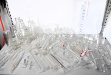 Posten laborgläser dreihalsko gebraucht kaufen  Stützengrün