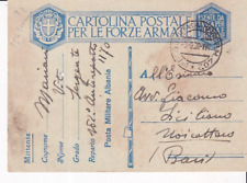 Regno 1941 cartolina usato  Sannicandro di Bari