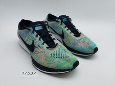 Tênis de corrida Nike Flyknit Racer masculino tamanho 10 multicolorido comprar usado  Enviando para Brazil