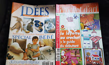 Lot magazines crochet d'occasion  Redon