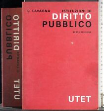 Istituzioni diritto pubblico. usato  Ariccia