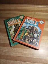 Libros de prensa dorada de la Biblia para niños volúmenes 1 y 2 segunda mano  Embacar hacia Mexico