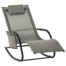Outsunny mesh rocking for sale  GREENFORD