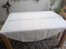 Tischdecke weiß 160 gebraucht kaufen  Dreikirchen, Herschbach, Wallmerod