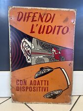 Insegna industriale vintage usato  Poppi