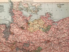 Landkarte nord deutschland gebraucht kaufen  Eichwalde