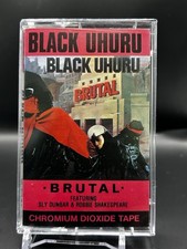 Black Uhuru – Brutal / cassete/RAS Records/Sly Dunbar, Robbie Shakespeare, usado comprar usado  Enviando para Brazil