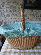 Wicker shopping basket for sale  LOWESTOFT