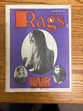 RAGS vintage counter culture fashion mag April 1971, usado comprar usado  Enviando para Brazil