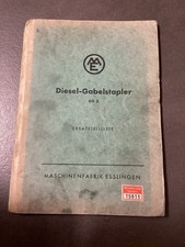 Ersatzteilliste maschinenfabri gebraucht kaufen  Neumagen-Dhron