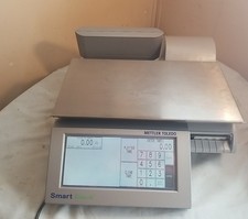 Usado, Balança digital e fabricante de etiquetas Mettler Toledo Smart Touch comprar usado  Enviando para Brazil