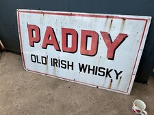 Enamel sign paddy for sale  BOURNEMOUTH