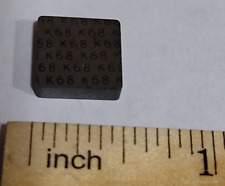 Bloco de inserção de usinagem K68 carboneto de tungstênio 1/2" quadrado x 1/8" espessura comprar usado  Enviando para Brazil