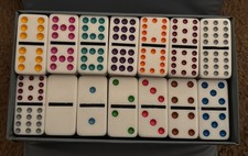 Vintage double dominoes for sale  Maineville