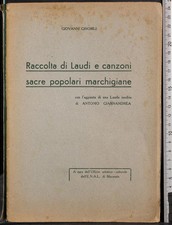 Raccolta laudi canzoni usato  Ariccia