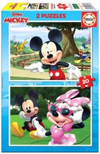 Puzzle 2x20 Myszka Miki i przyjaciele G3 na sprzedaż  PL