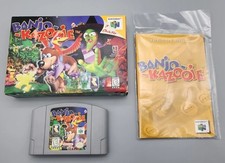 Banjo-Kazooie (Nintendo 64, 1998) N64 completo na caixa com inserções - Testado! comprar usado  Enviando para Brazil