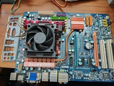 Gigabyte GA-M750SLI-DS4 soquete AM2+ Athlon II X2 250 + 2GB DDR2+ escudo de E/S comprar usado  Enviando para Brazil