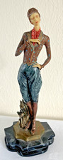 Elegant resin lady for sale  LEEDS