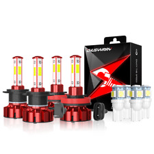 Usado, Kit de lâmpadas de faróis de LED 6000K feixe alto baixo para Ford Fusion 2006-2016 comprar usado  Enviando para Brazil