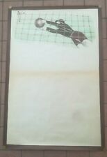 Manifesto calcio pallone usato  Verona
