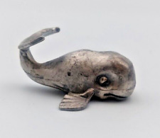 Vintage pewter whale for sale  WADHURST