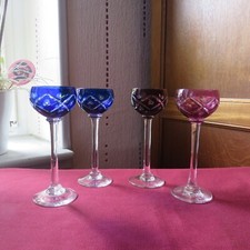 Liqueur glasses crystal d'occasion  Expédié en Belgium