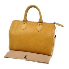 Bolsa de mão de viagem LOUIS VUITTON LV Speedy 25 couro Epi amarela M43019 76FB549 comprar usado  Enviando para Brazil