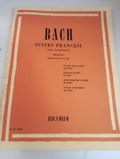 Bach suites francesi usato  Castellammare di Stabia