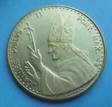 Pont. Joanes Pavlvs II Max Pope John Paul II, 35mm de diâmetro, medalhão.. comprar usado  Enviando para Brazil