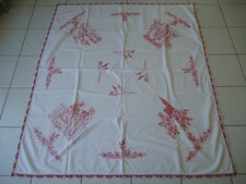 Nappe coton broderie d'occasion  Habsheim