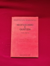 Neofascismo giustizia torino usato  Volvera