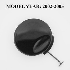 Tampa de gancho de reboque para-choque dianteiro para Opel Vauxhall Vectra C Signum 02-05 preta 20R comprar usado  Enviando para Brazil