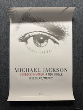 Usado, RARE ORIG 76x51cm BILLBOARD/RECORD STORE POSTER - MICHAEL JACKSON (2001) comprar usado  Enviando para Brazil