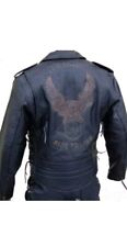 Biker jacke echt gebraucht kaufen  Hamburg