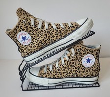 Converse leopard tops for sale  HINCKLEY