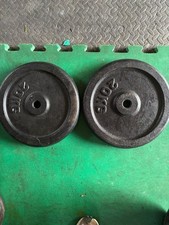 2 x 20kg weight plates for sale 2 x 20kg weight plates for sale WIGAN