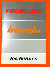 Remorques fruehauf prospectus d'occasion  Ouzouer-sur-Loire