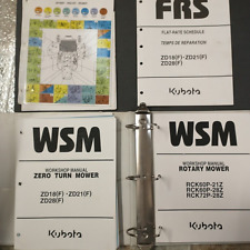 Kubota workshop manuals for sale  Union Mills