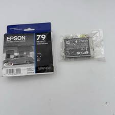 Cartucho de tinta preta genuíno Epson 79 T0791 validade 10/2027, usado comprar usado  Enviando para Brazil