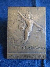 Plaquette bronze art d'occasion  Cahors